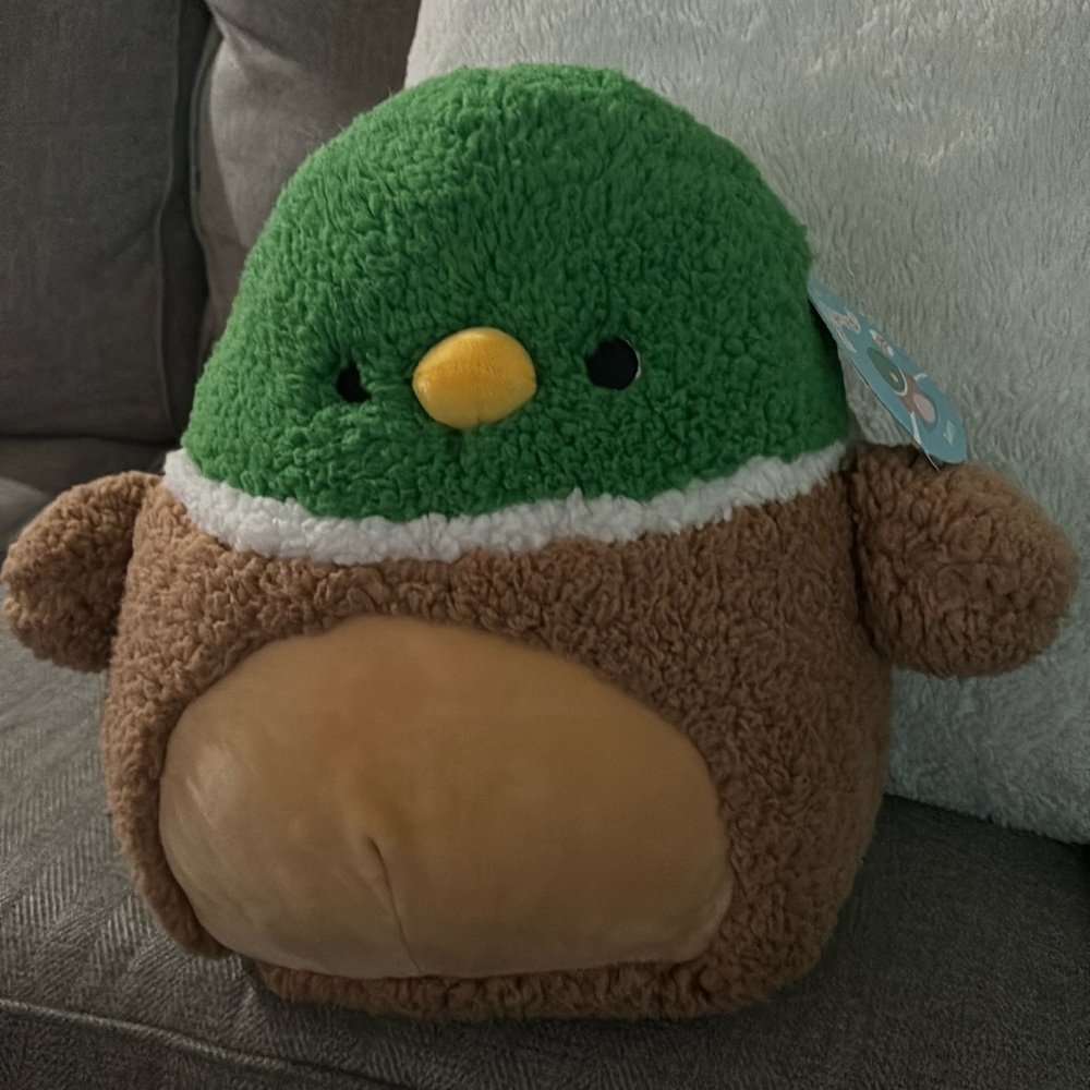 NWT 14” Avery the  Mallard Duck Squishmallow Fuzz A mallows Special Edition